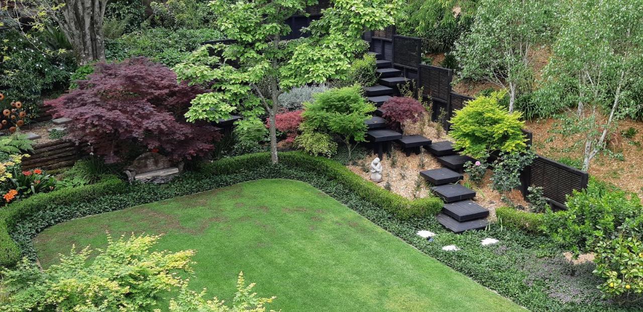 Bed and Breakfast Sequoia Steps New Plymouth Exterior foto